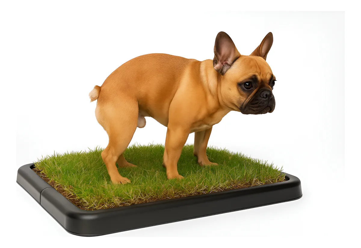 Solução curada: Tapete Higiênico Para Cães Grama Natural - Pequenospets Verde